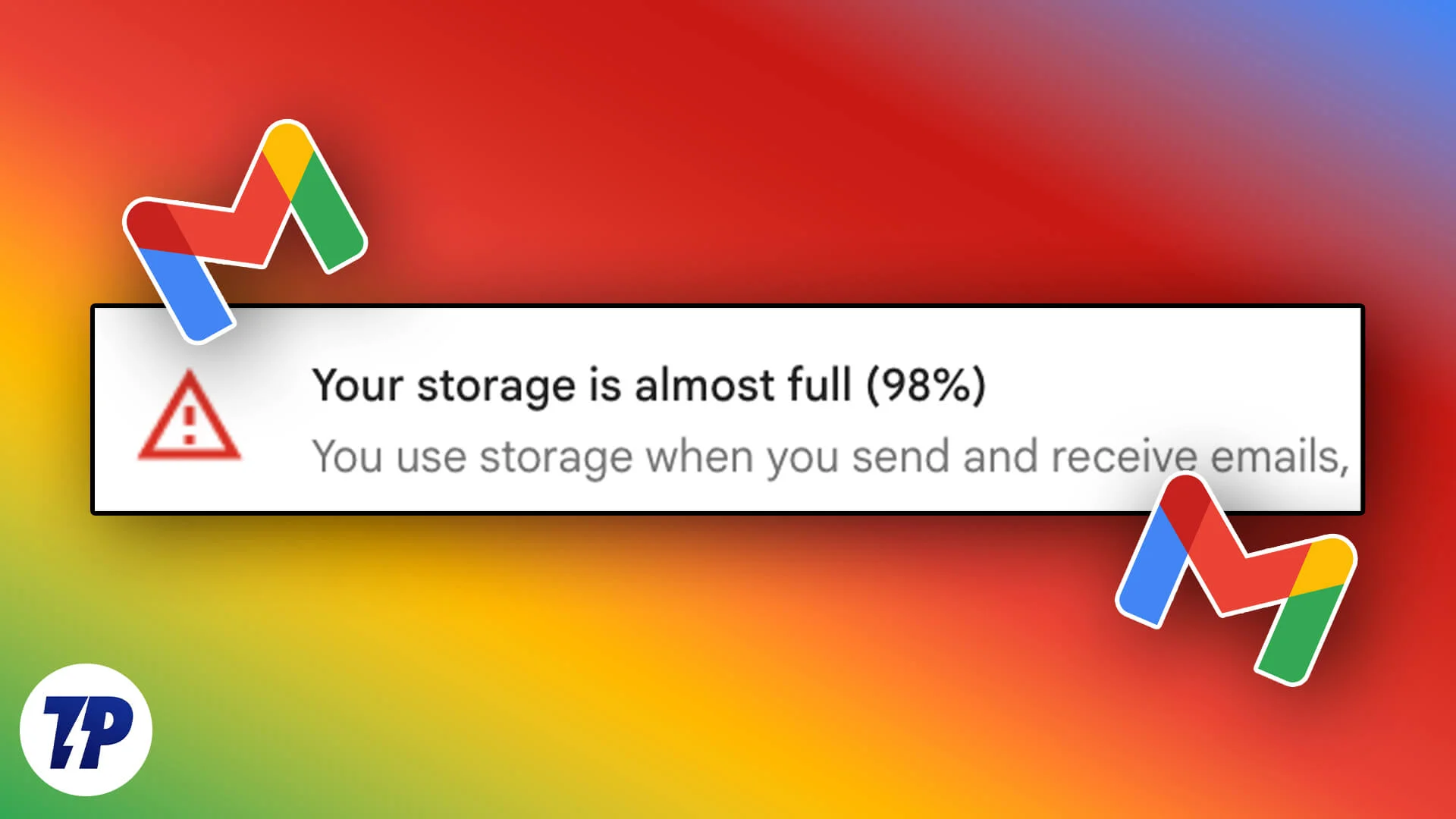 gmail storage full