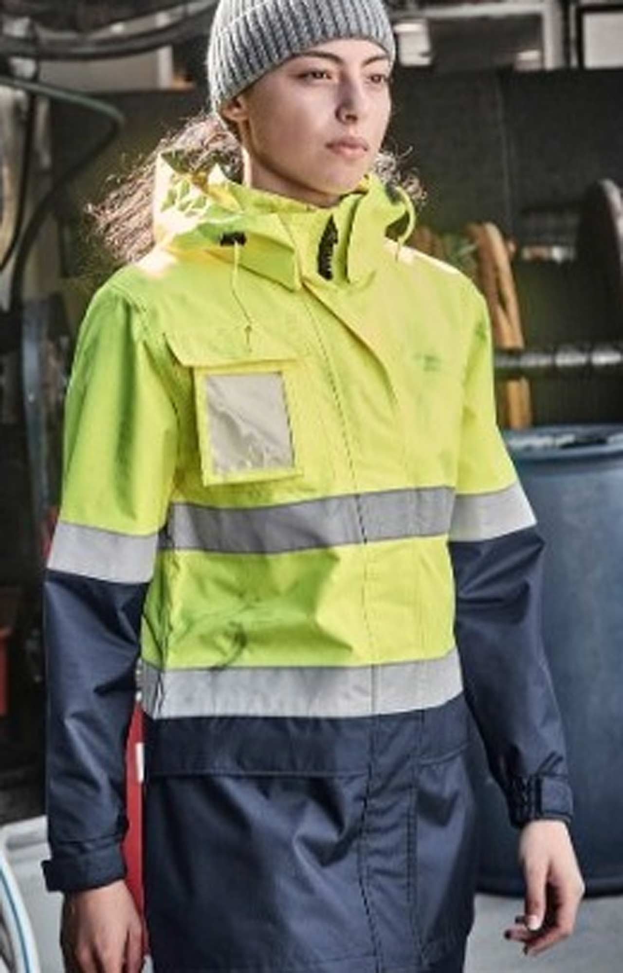 Güvenlik ve Rahatlık Hi-Vis Kadın İş Kıyafeti