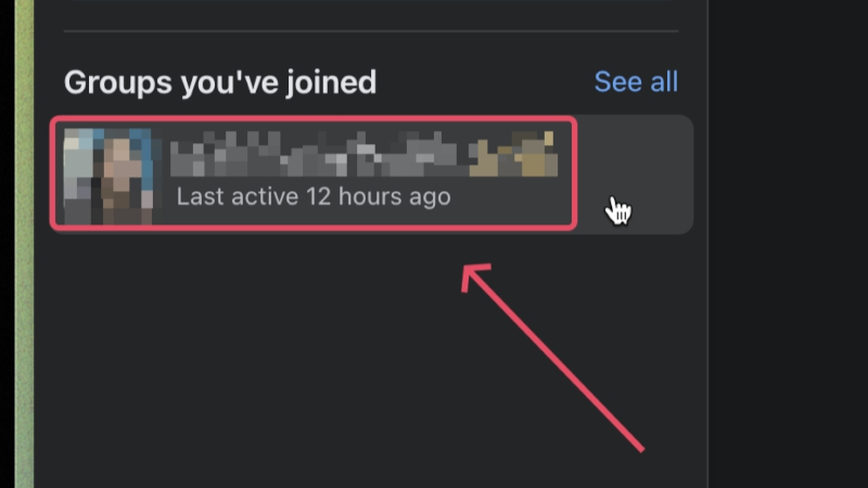 facebook groups you have joined