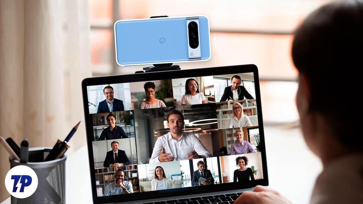 how to use pixel phone as webcam