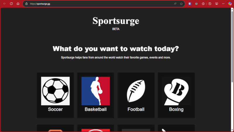 sportsurge