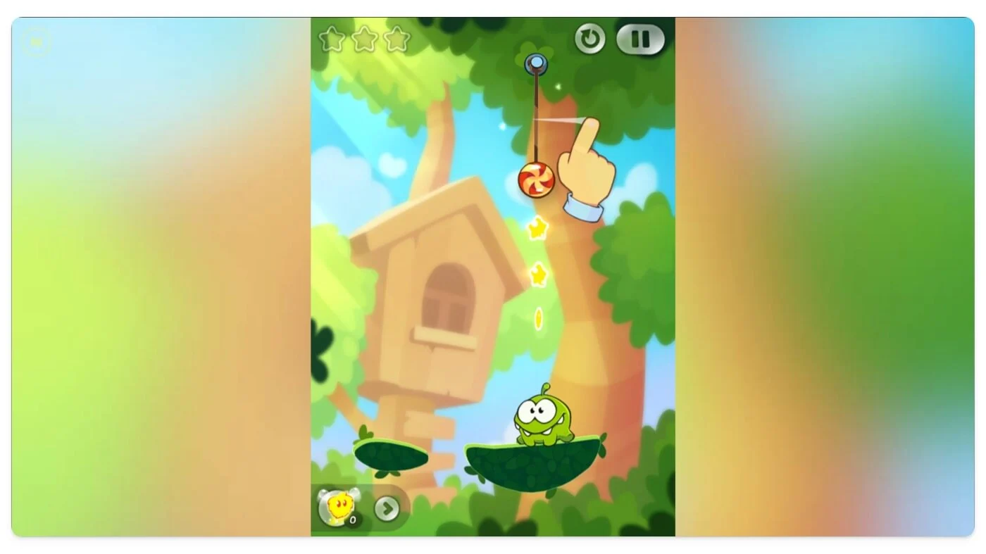 cut the rope 2 gameplay