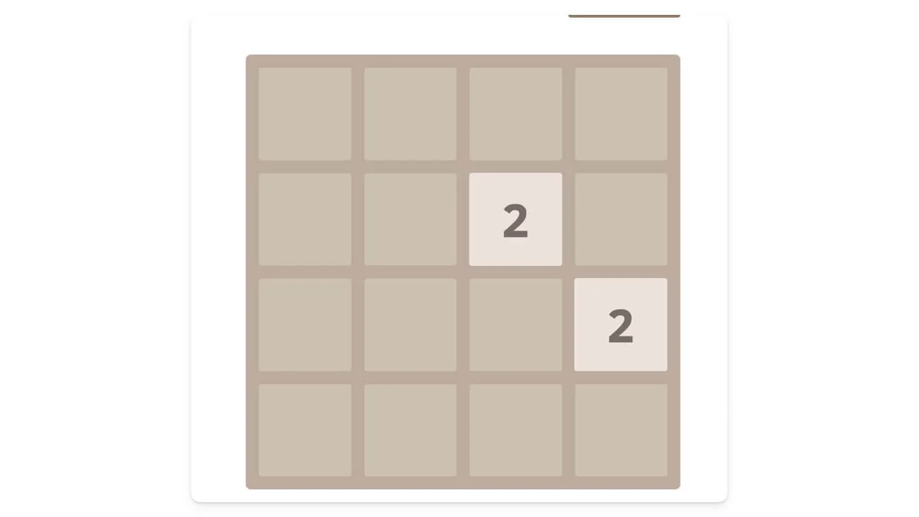 2048 game