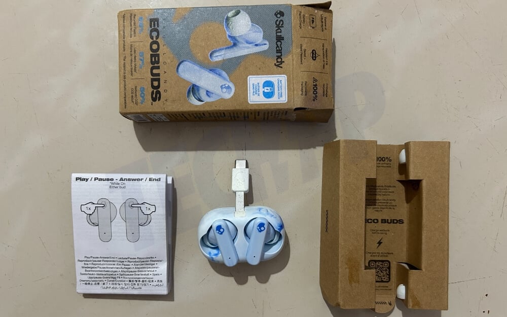 skullcandy ecobuds unboxing