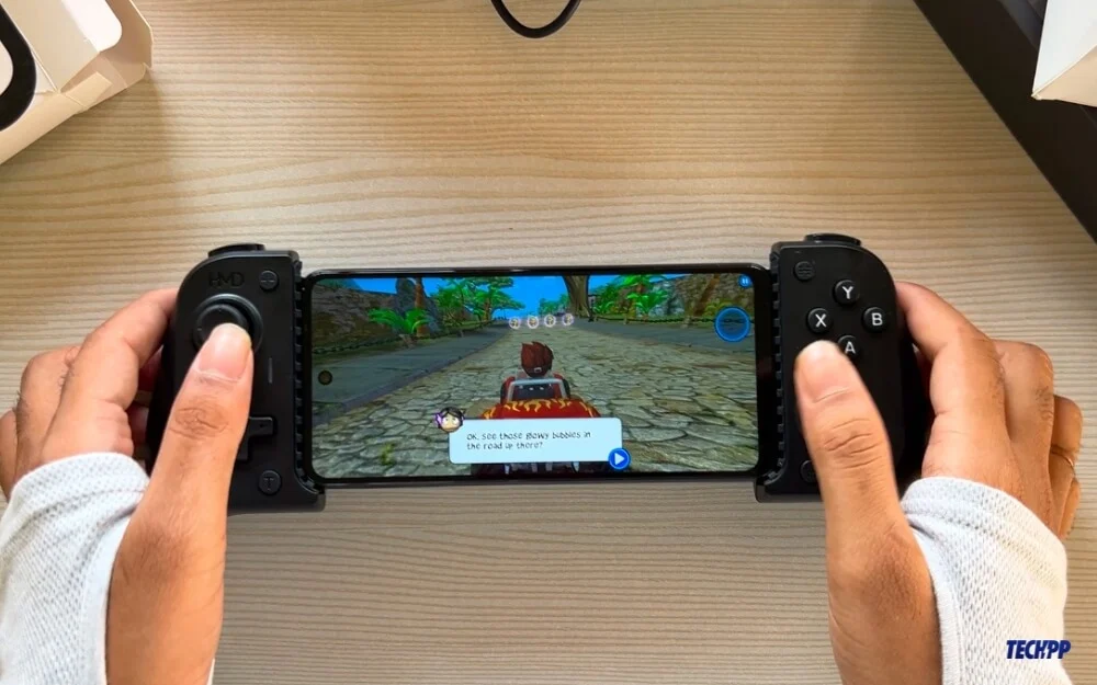 gaming on hmd fusion mobile using controller