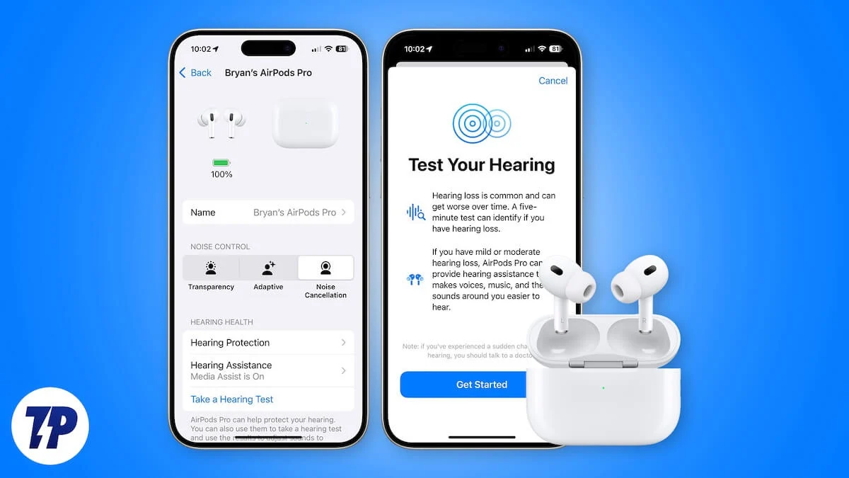 how to take the airpods pro 2 hearing test