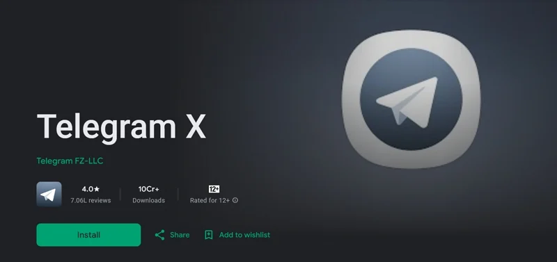 telegram x on android