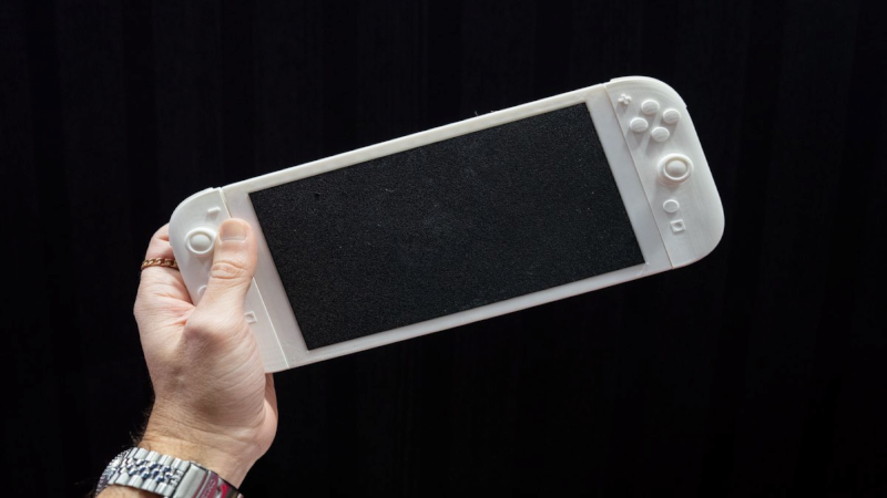 nintendo switch 2 mockup at ces 2025