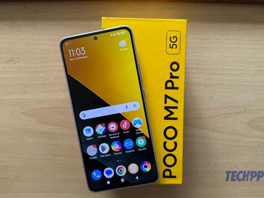 poco m7 pro display