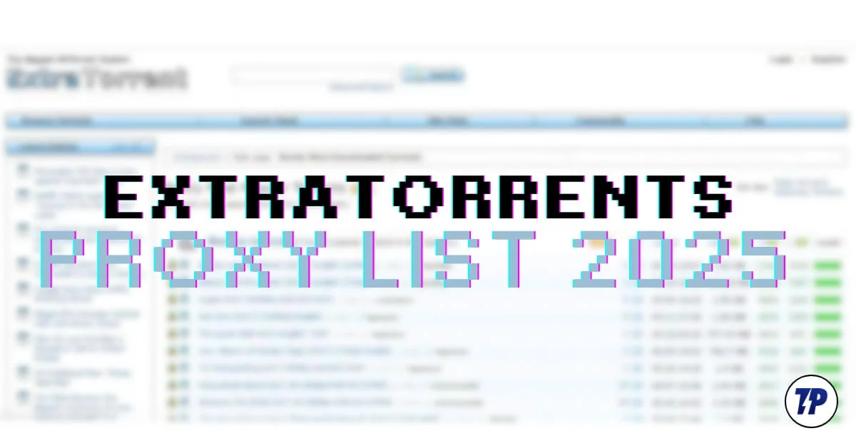 extratorrent proxy list