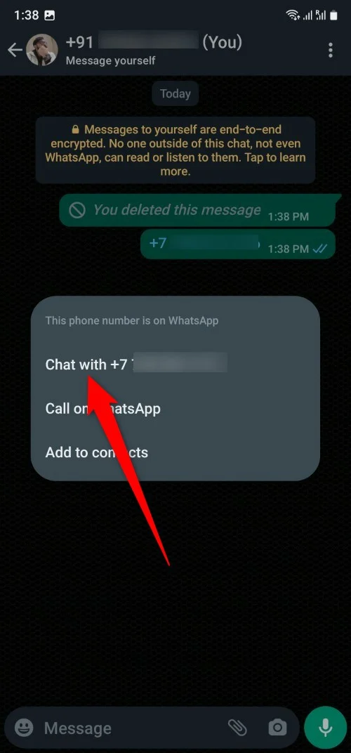 8 easy ways to send a whatsapp message without saving number - chat with unsaved number