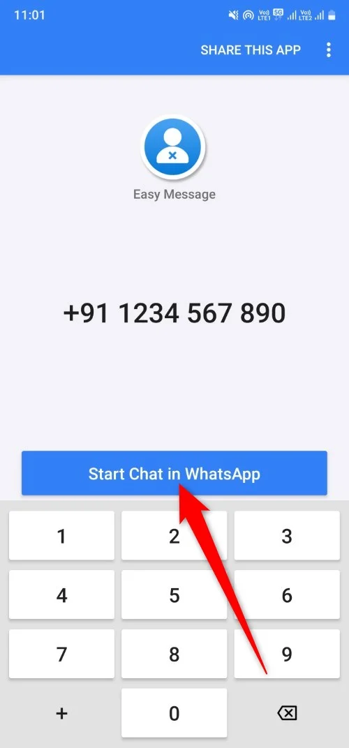 8 easy ways to send a whatsapp message without saving number - easy message for whatsapp