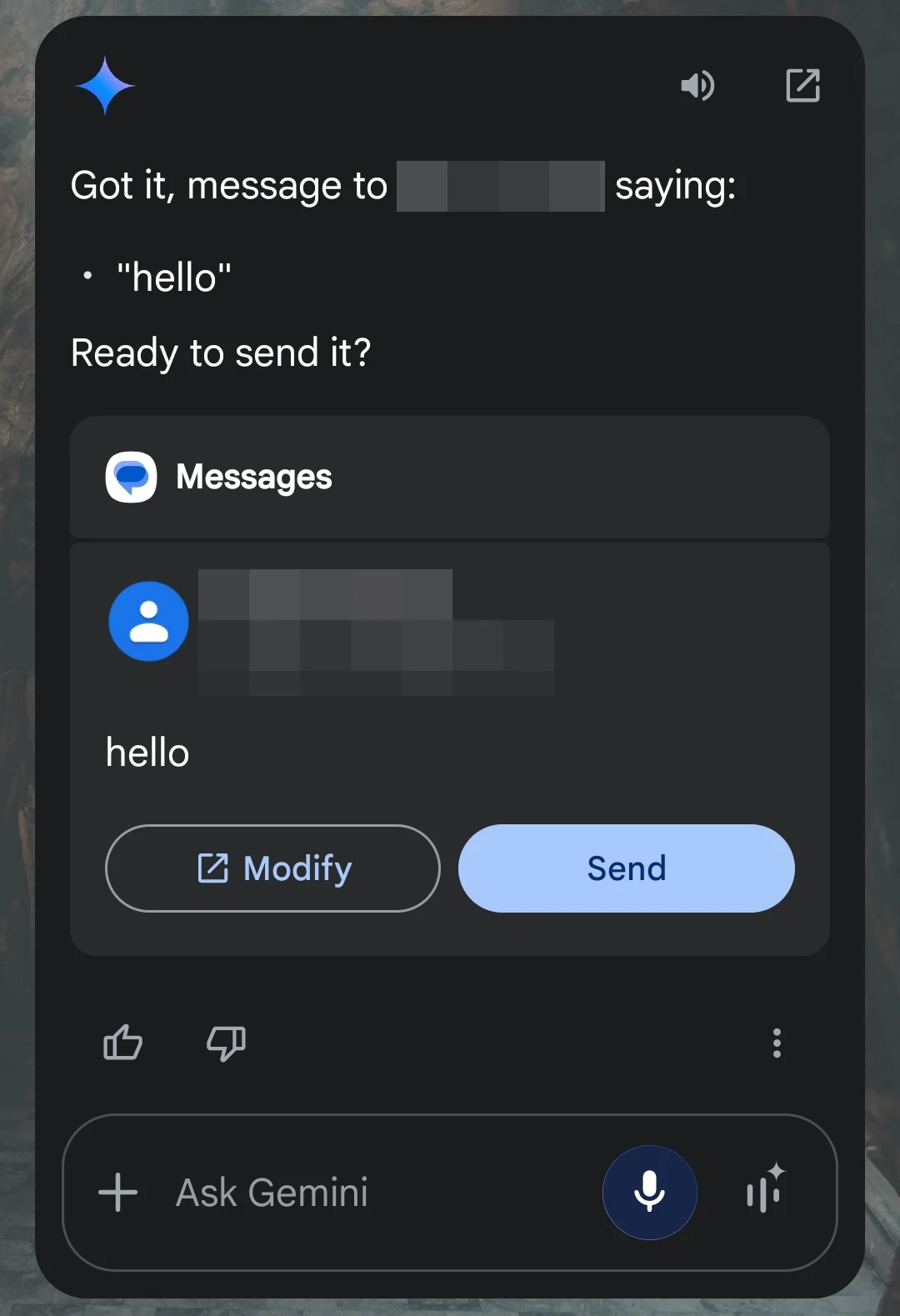 send an email to a person using google assistant