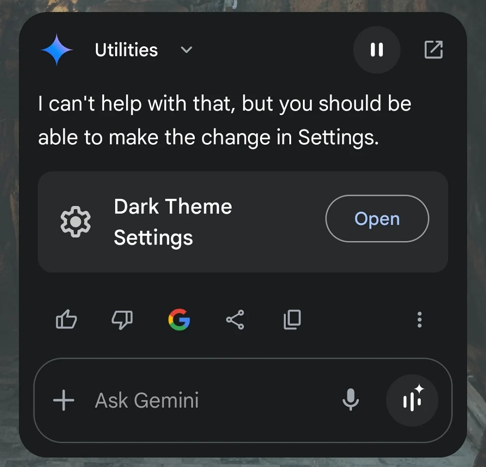 change device mode with google assistant