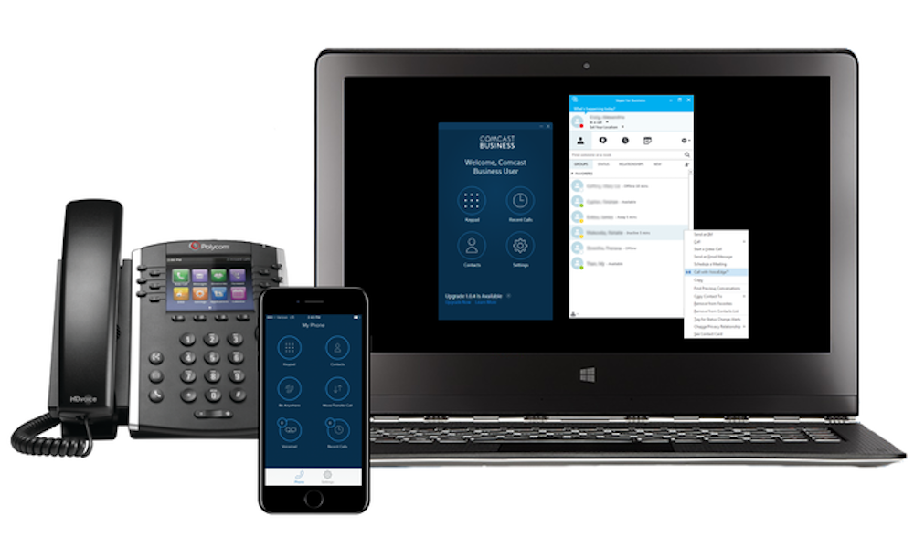 VoiceEdge para empresas de Comcast