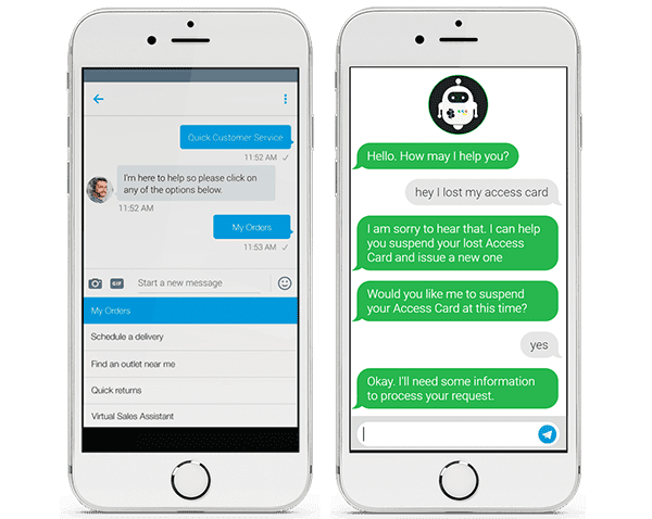 chatbot vs percakapan percakapan