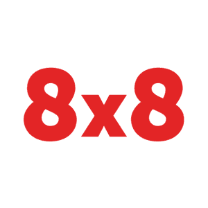 logotipo de 8x8