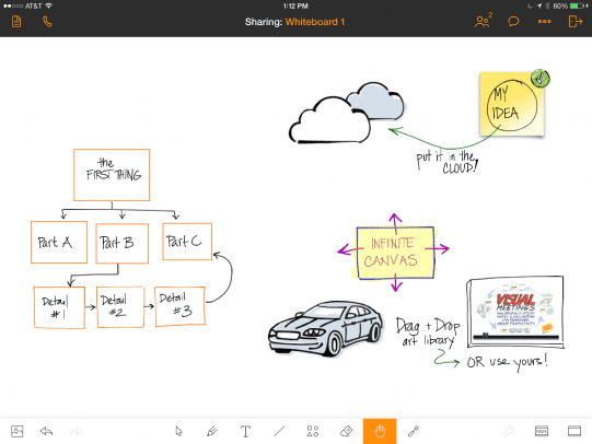 Begleiten Sie mich Whiteboard