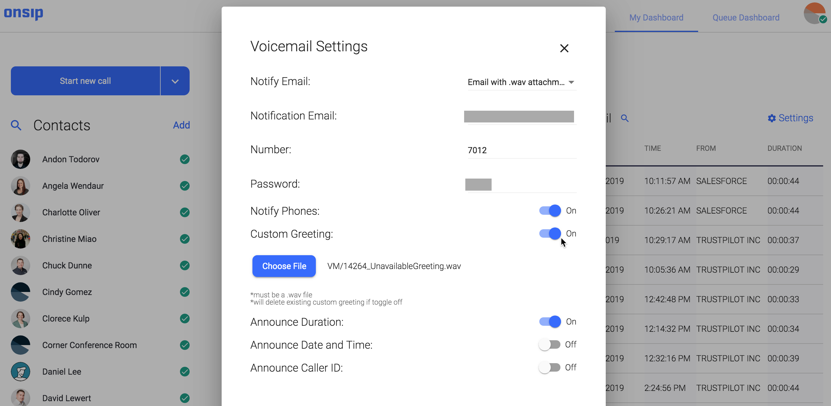 Onsip-Voicemail