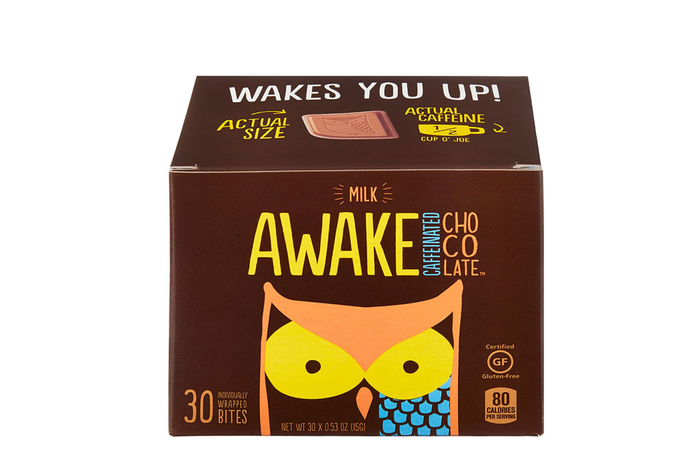 Mordidas energéticas de chocolate com cafeína AWAKE