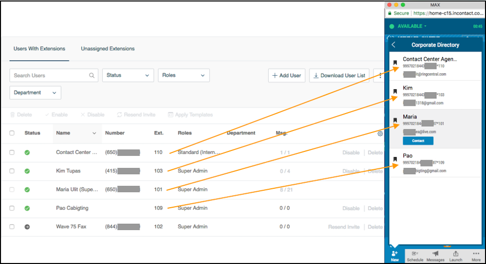 Directorul RingCentral