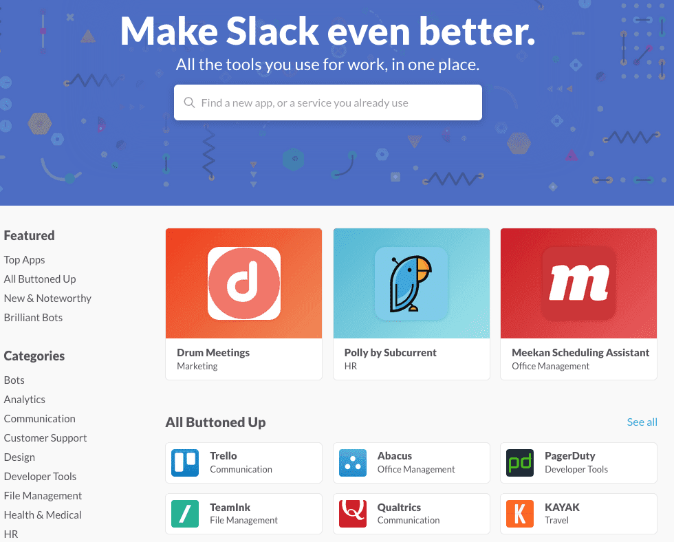 Slack-App 디렉토리