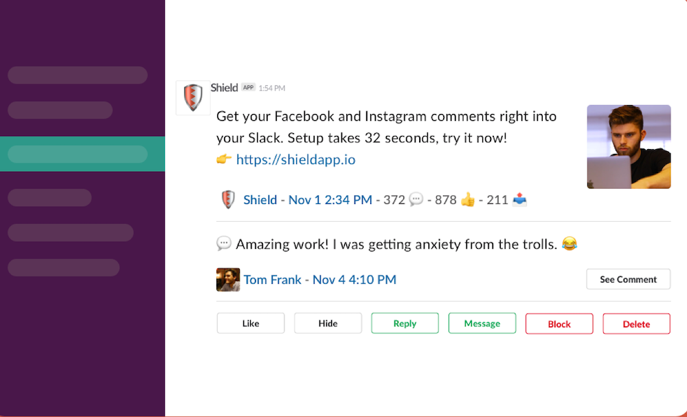 Shield Slack