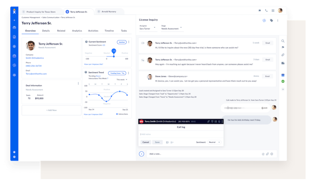 Sistemul telefonic Nextiva