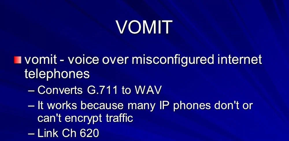 Wymioty Voip