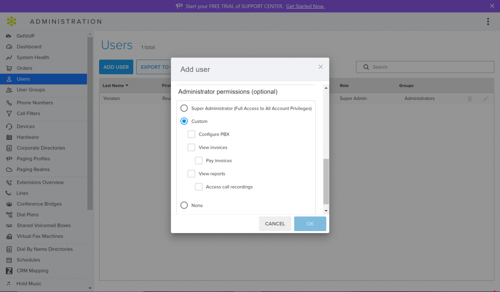 GoToConnect Aggiungi ruoli personalizzati Notizie GetVoIP