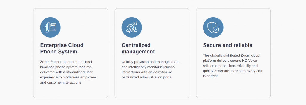 Zoom pour le gouvernement Gestion centralisée des actualités GetVoIP