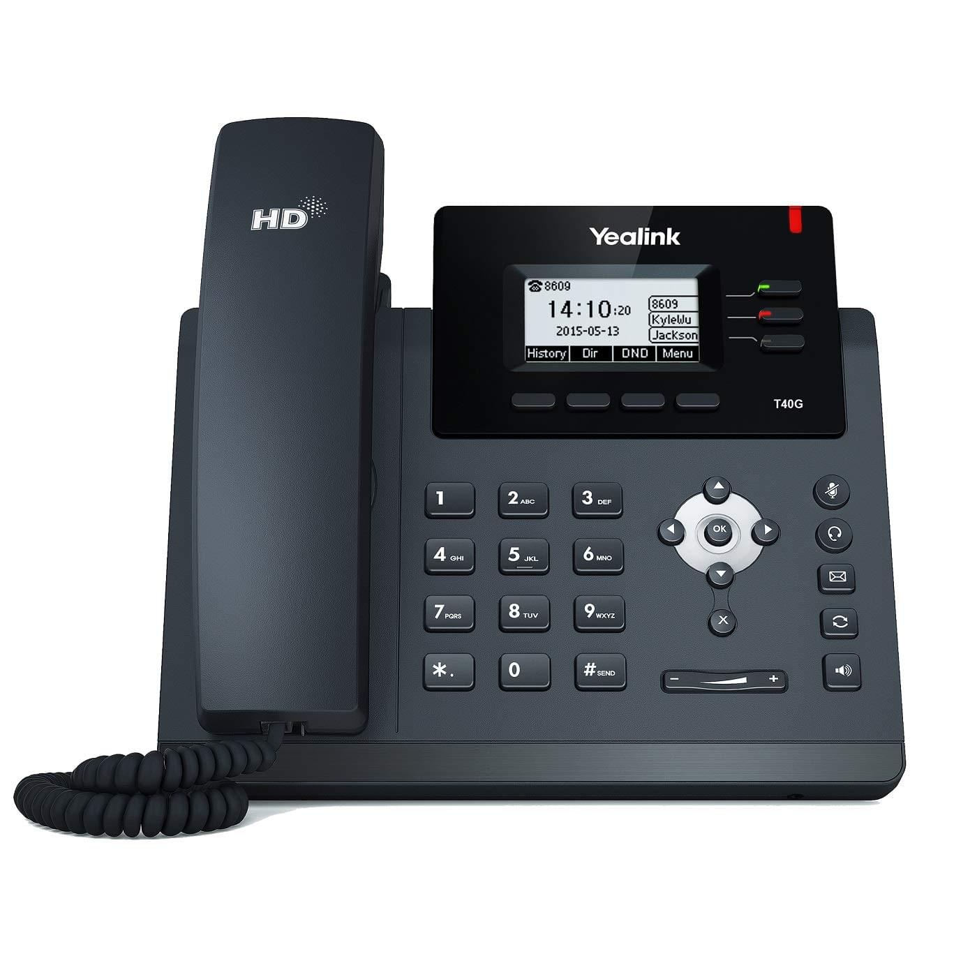 Yealink Business-VoIP-Telefon mit 3 Leitungen