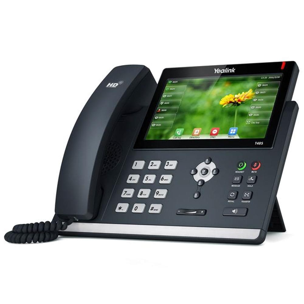 Telepon voip bisnis Yealink 16 baris