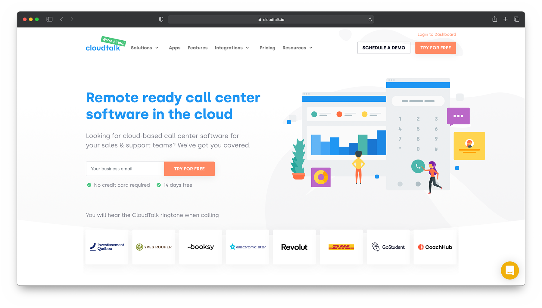 CloudTalk-Kontaktcenter