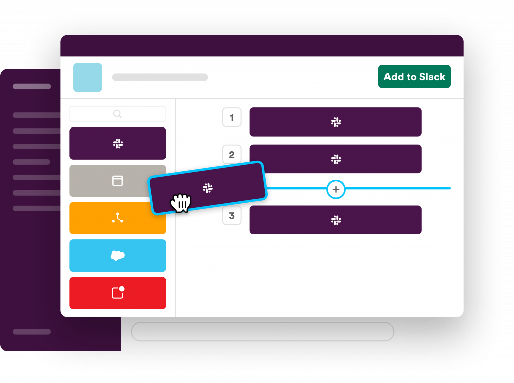 Drag-and-Drop-Workflow