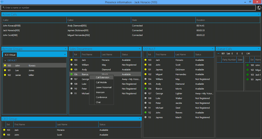 3CX-Anruf-Tools