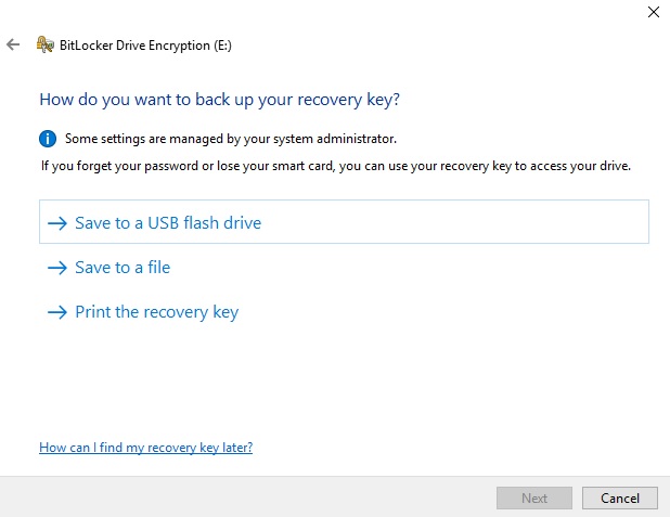 BitLocker Drive Encryption_Save