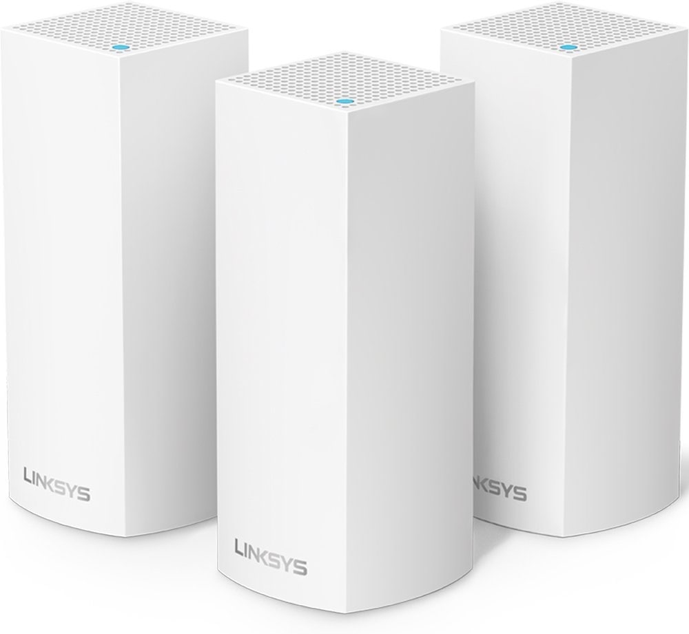 Linksys Velop Tri-Band Home Mesh WiFi System лучший беспроводной маршрутизатор для большого дома