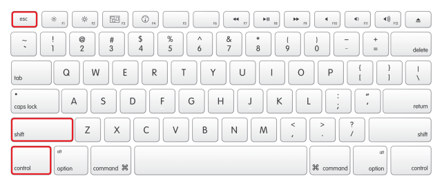 مدير المهام ctrl-shift-esc