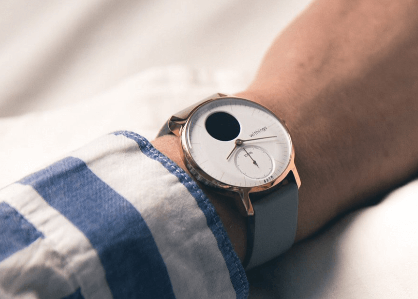 Hybrydowy smartwatch Withings Steel Hr - śledzenie snu