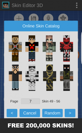 Skins Editor 3D