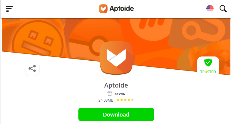 Aptoide - ทางเลือกของ Google Play Store