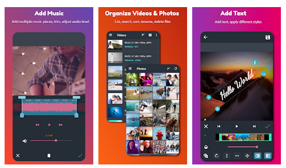 AndroVid – Editor de vídeo