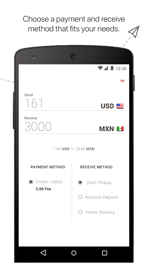 MoneyGram - App per il trasferimento di denaro