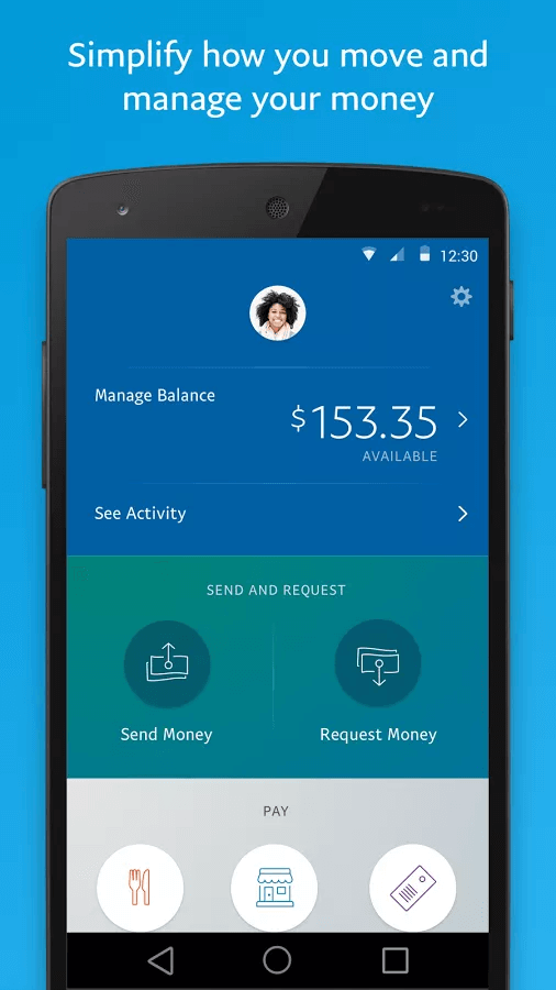 PayPal - Geldtransfer-App