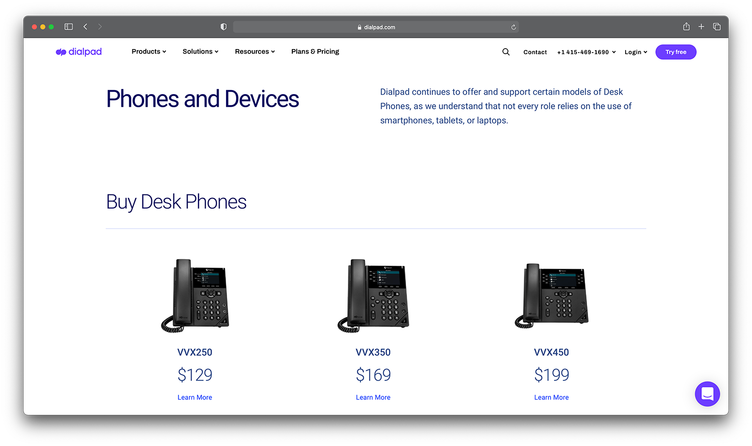 Telepon Meja Dialpad