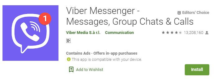 Viber 信使