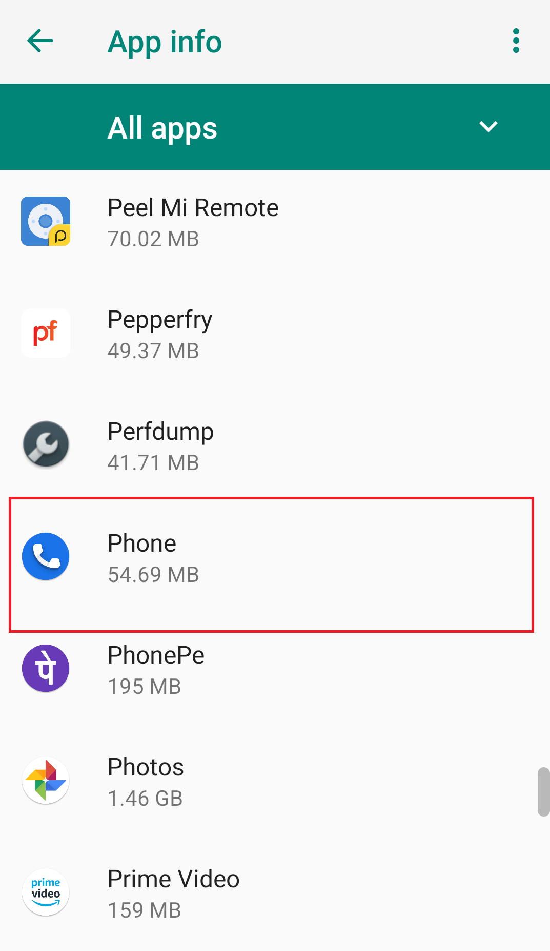 Atingeți aplicația Telefon