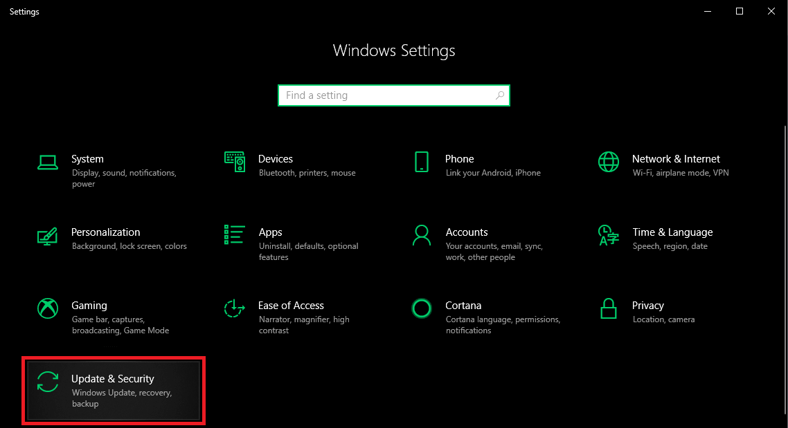 Última actualización de Windows 10