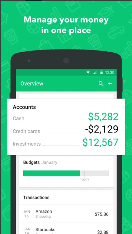 Application Mint_budgeting